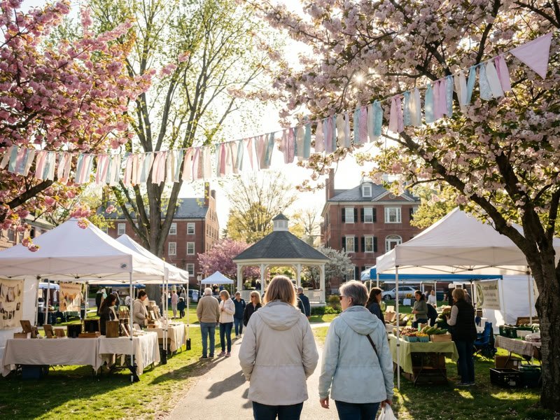 Spring fairs and festivals in Massachusetts